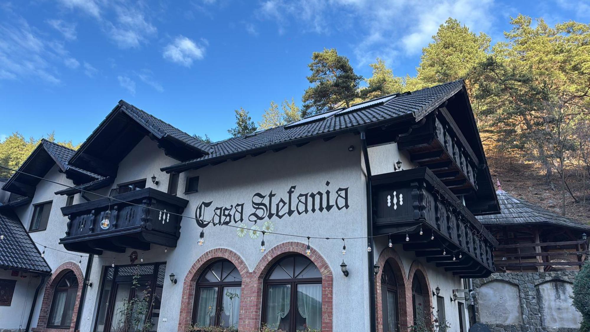 Casa Stefania Hotel Talmacel Bagian luar foto