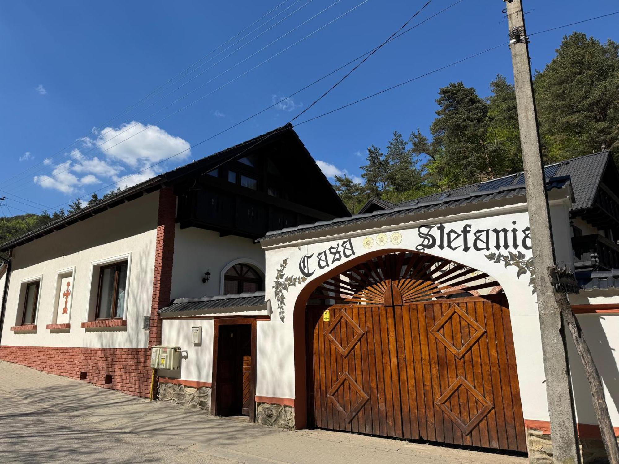 Casa Stefania Hotel Talmacel Bagian luar foto