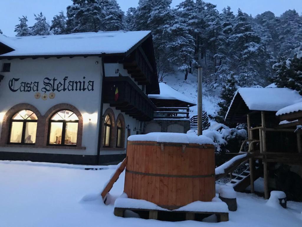 Casa Stefania Hotel Talmacel Bagian luar foto
