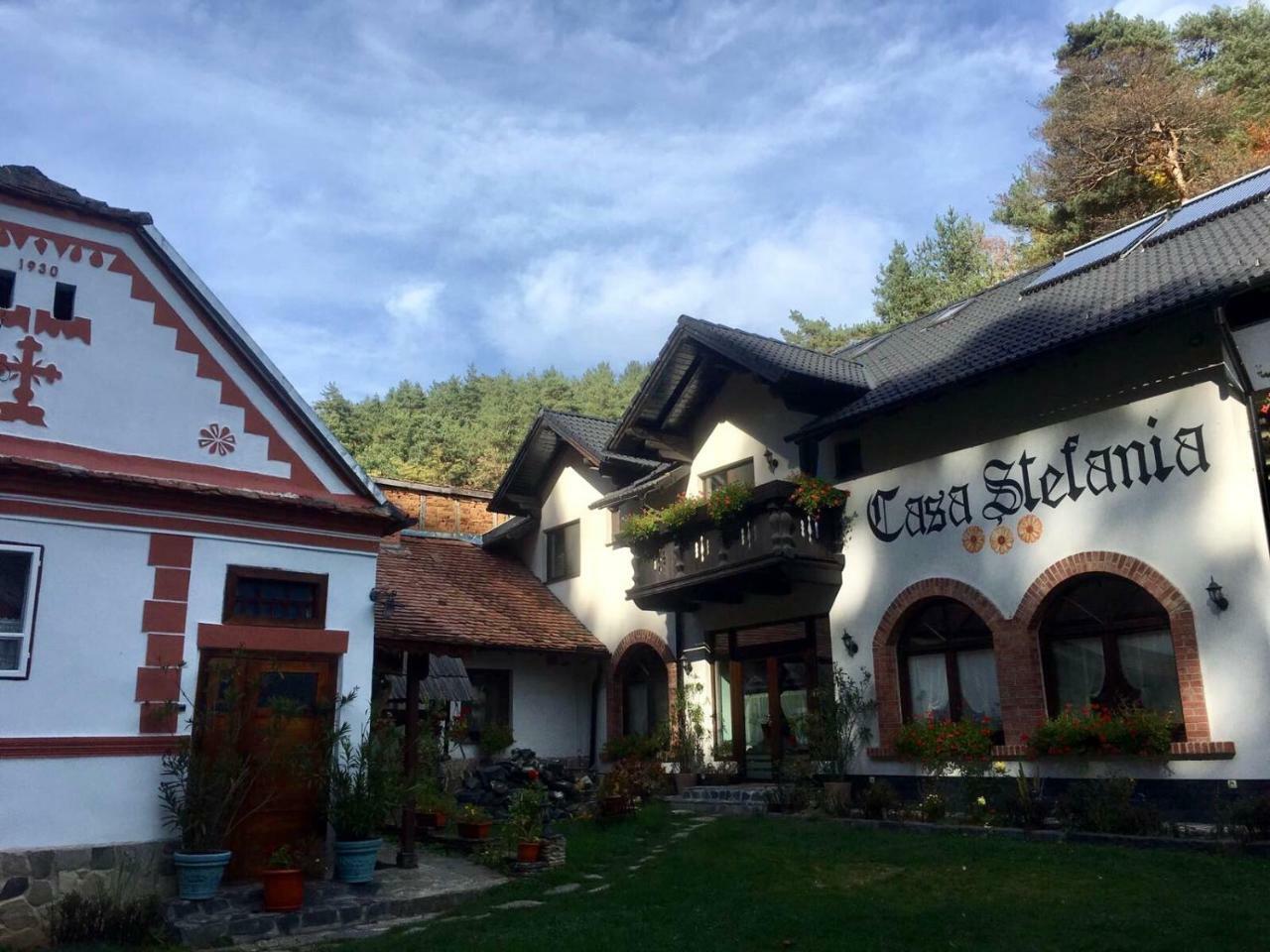 Casa Stefania Hotel Talmacel Bagian luar foto